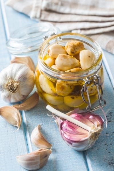 Garlic also reduces blood pressure and cholesterol