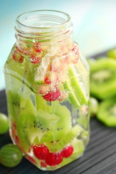 Infused Water with Fruits