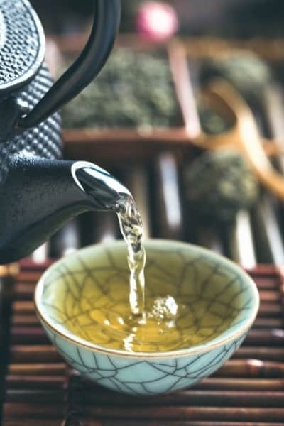 Is green tea acidic?