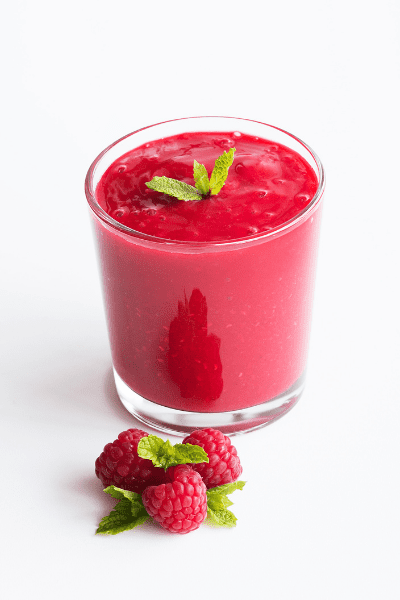 Is raspberry juice high in potassium?