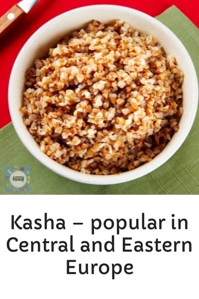 Kasha consists of wheat, barley, oats, millet, and rye