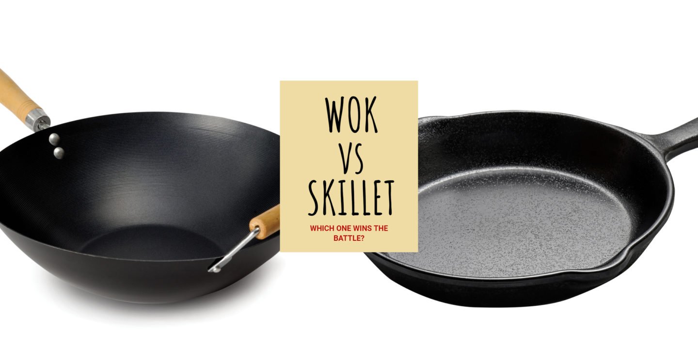 Cast iron skillet vs. a wok: what's the difference, and when to