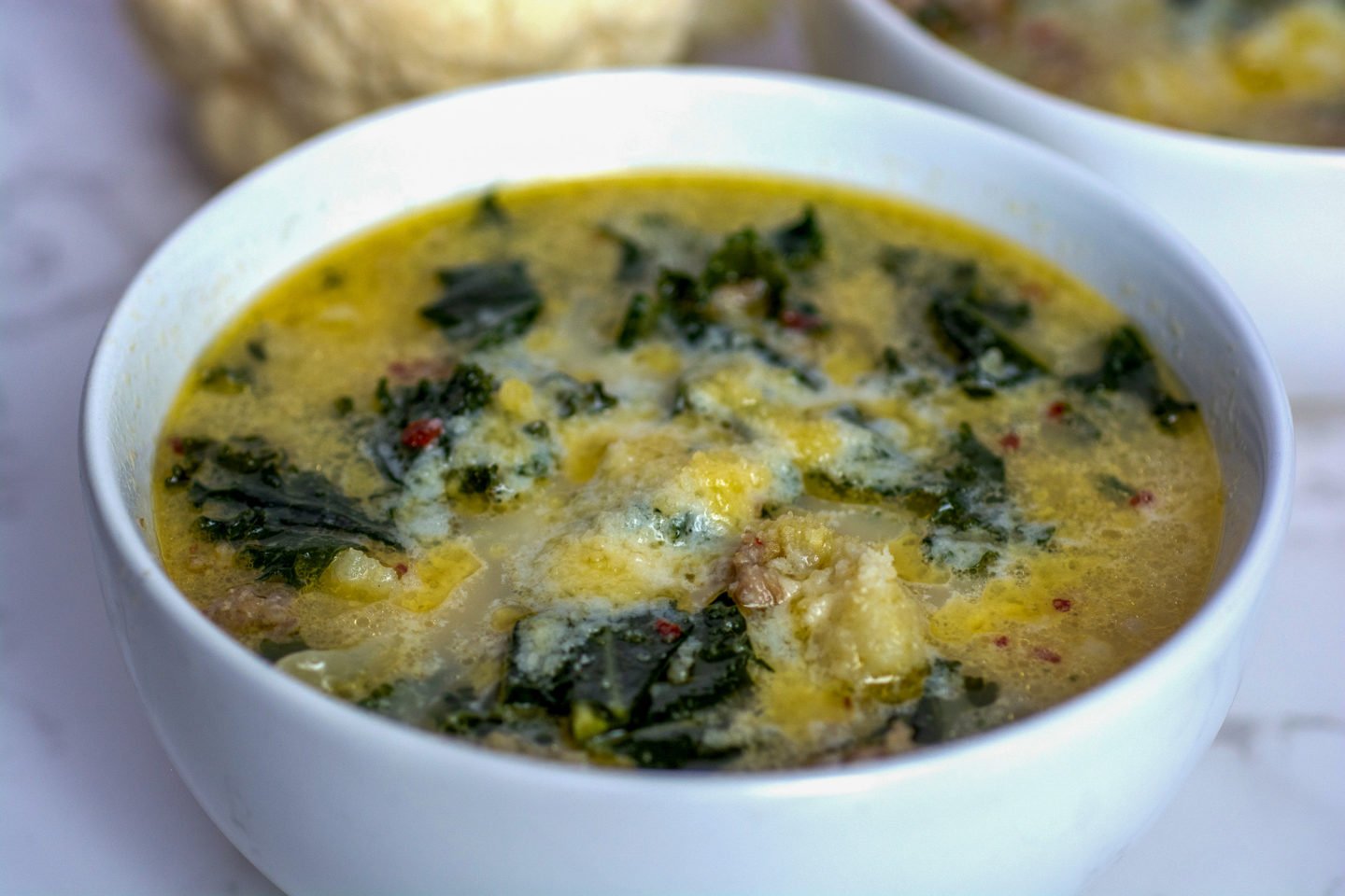 Keto Zuppa Toscana Soup - Tastylicious