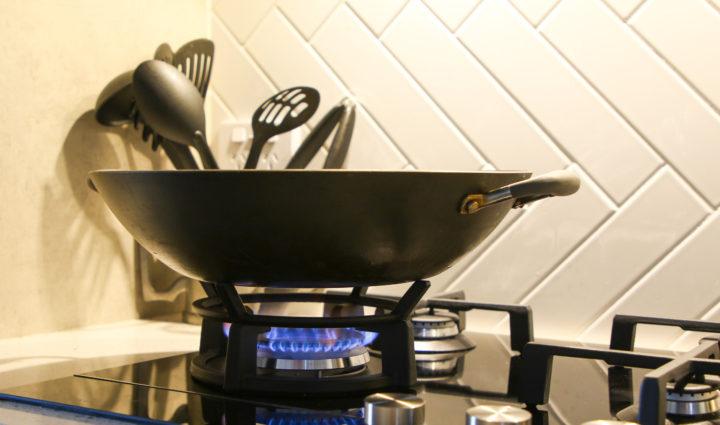 wok ring on a stovetop