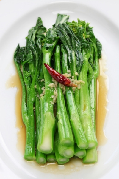 Is Chinese broccoli fattening?