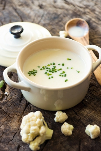 Is cauliflower soup fattening?