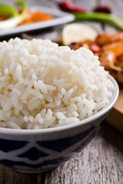 Is white rice good for acid reflux?