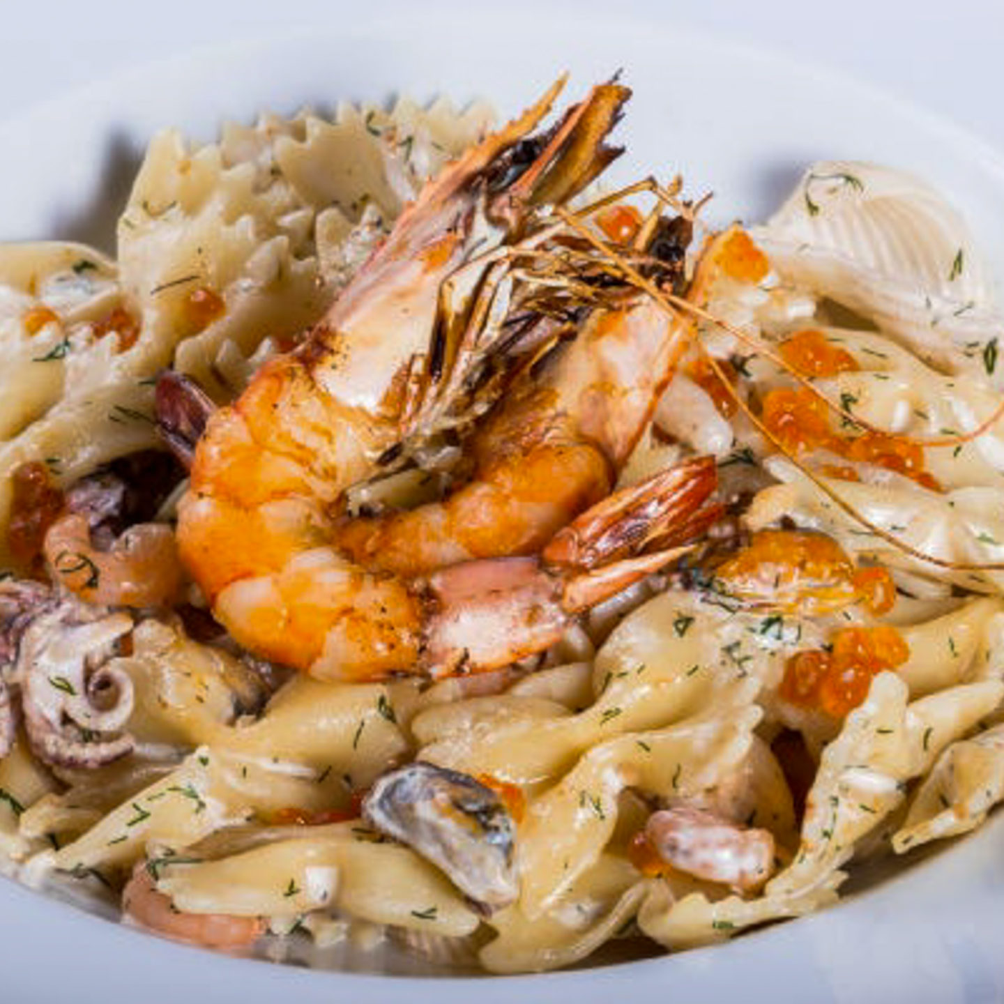 Creamy Seafood Pasta with Oysters