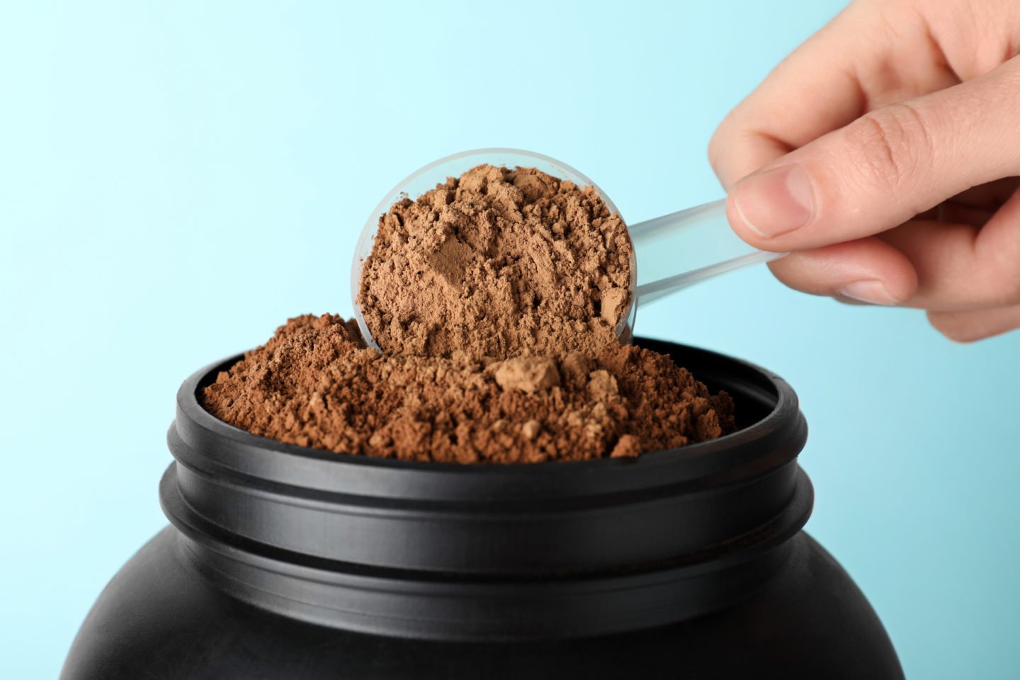 chocolate protein powder as cocoa powder substitute