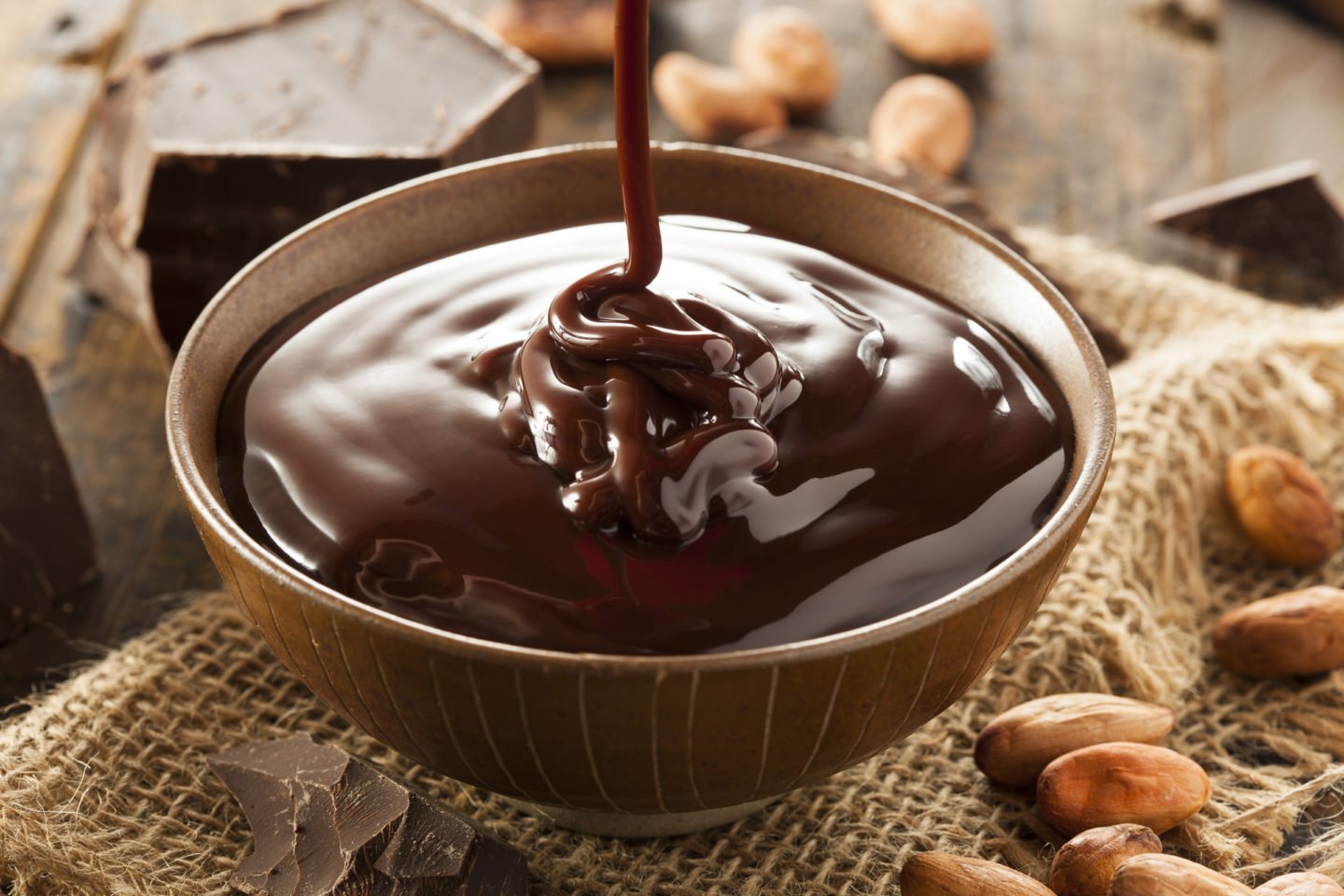 chocolate syrup as cocoa powder substitute
