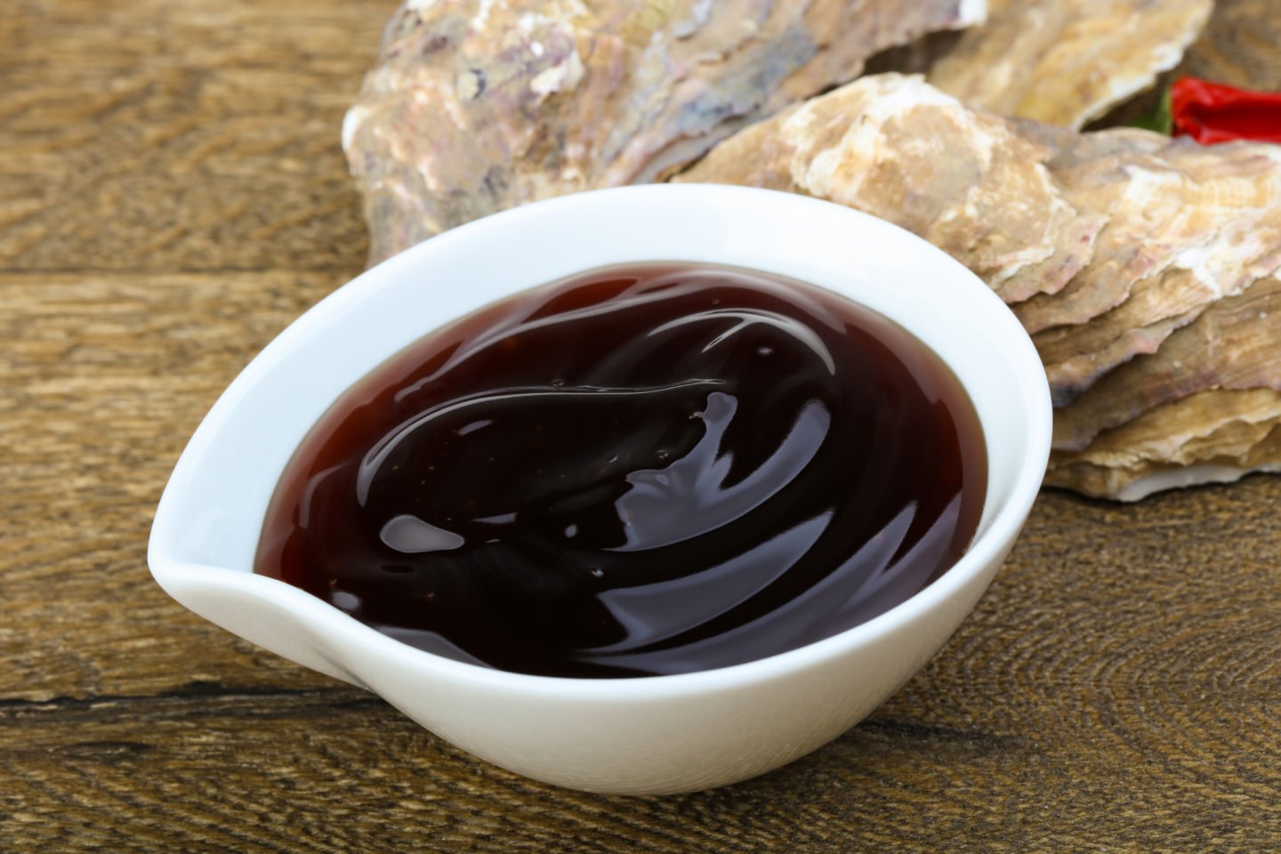 oyster sauce in bowl