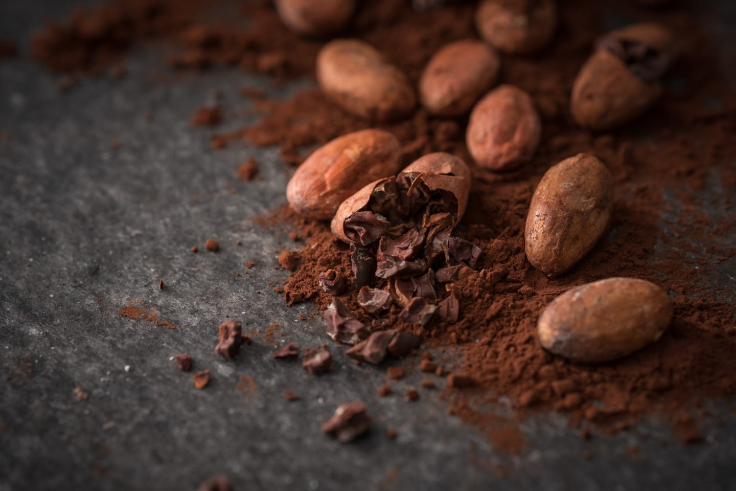 raw cacao powder as cocoa powder substitute