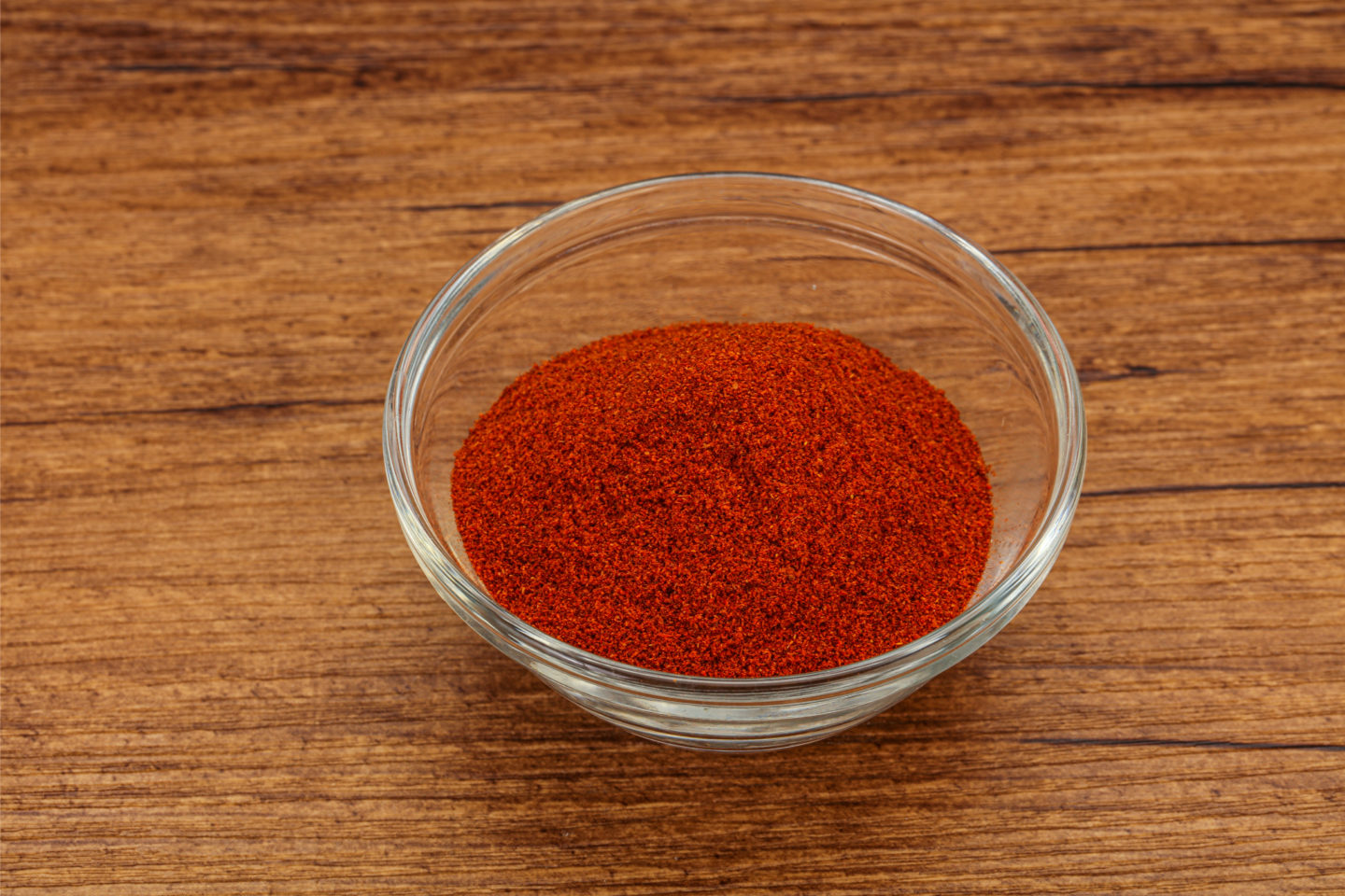 hot hungarian paprika in bowl