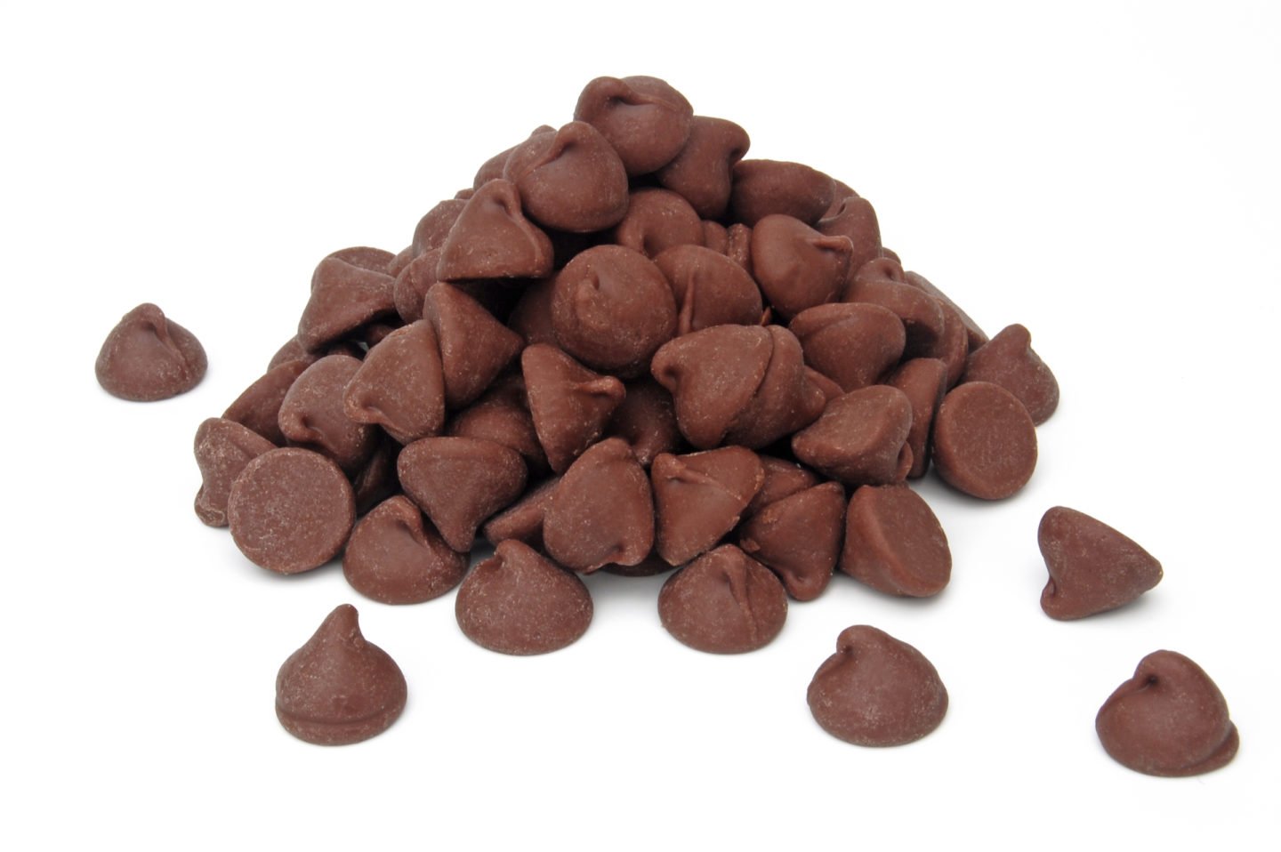 sweetened or semi-sweetened chocolate chips for baking as cocoa powder substitute