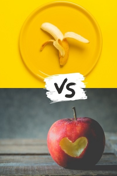 Banana Vs. Apple