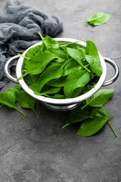 Fresh Spinach Leaves