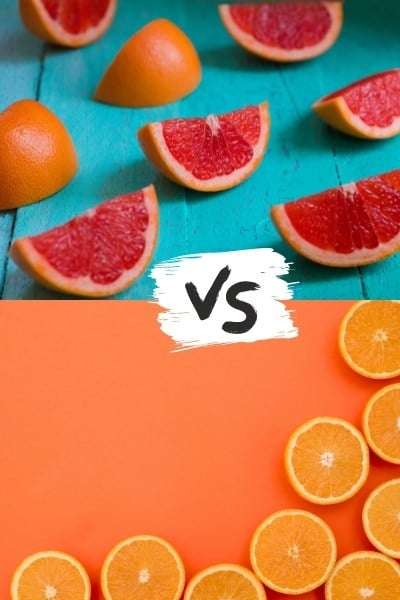 Grapefruit Vs. Orange