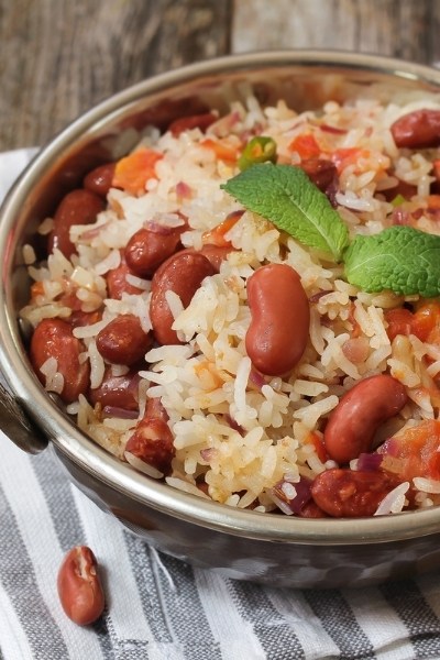 How can you make rice a complete protein?