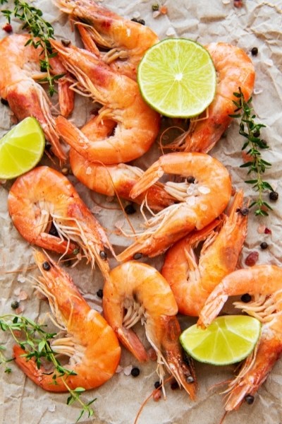 Is shrimp high in iodine?