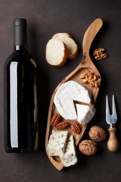 Wine, Nuts and Cheese