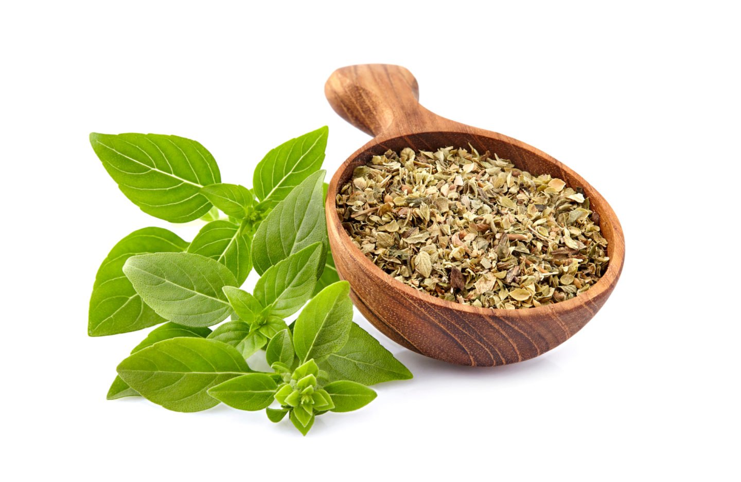 dried or fresh basil can be used as thyme substitute