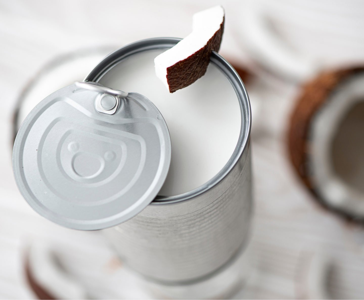 canned coconut milk