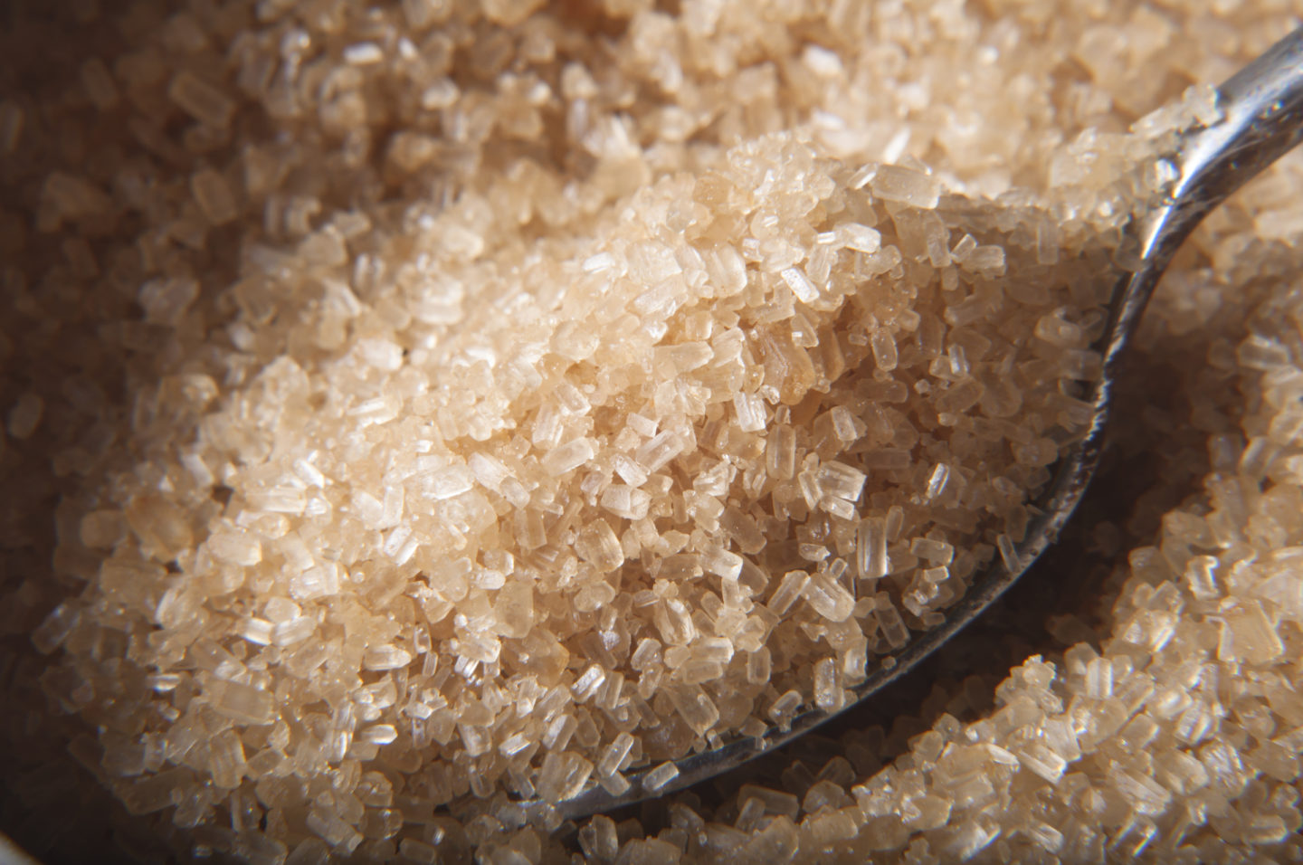 demerara sugar made from raw sugar cane has slightly larger granules than turbinado