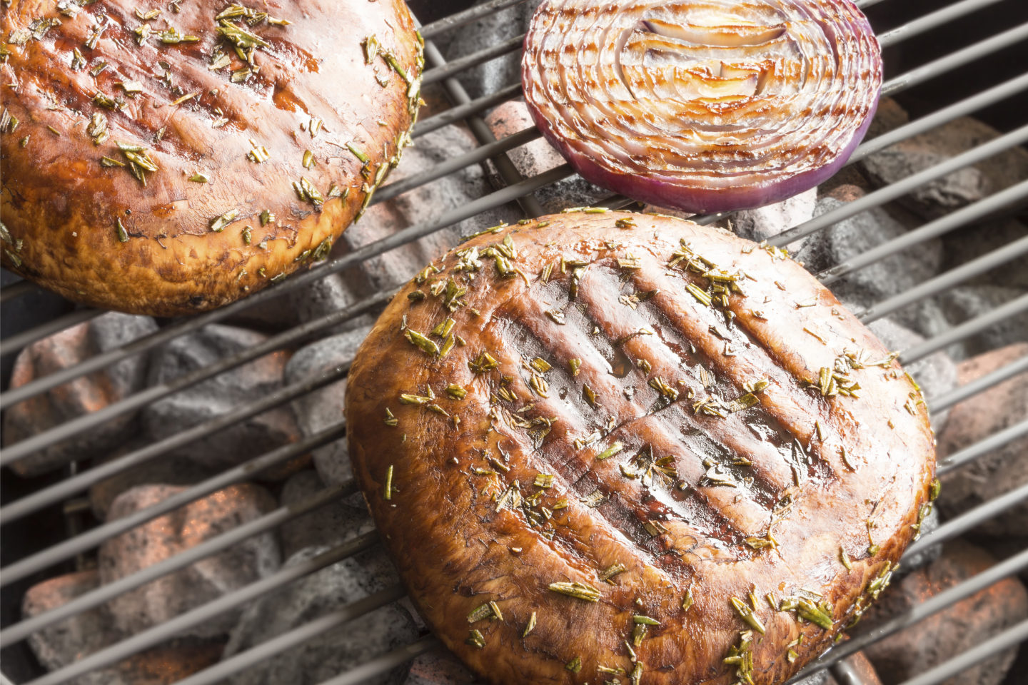 grilled portobello mushrooms