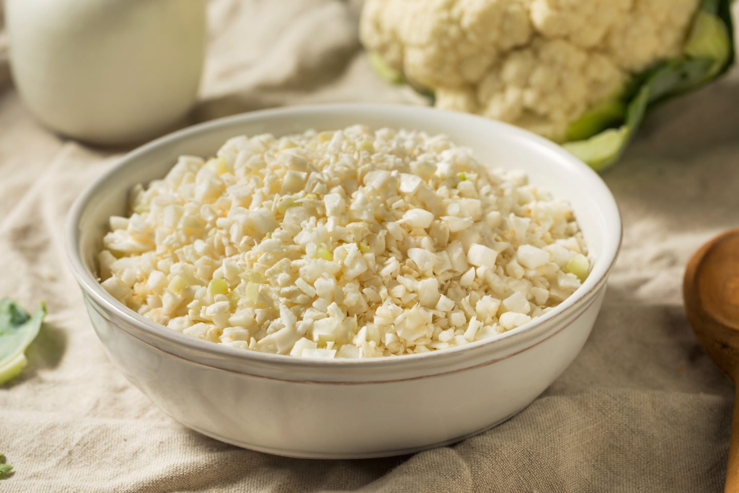 homemade cauliflower rice