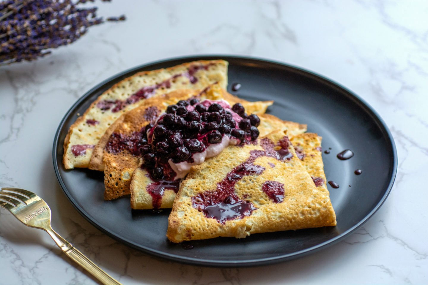 enjoy healthy keto crepes for breakfast or as dessert