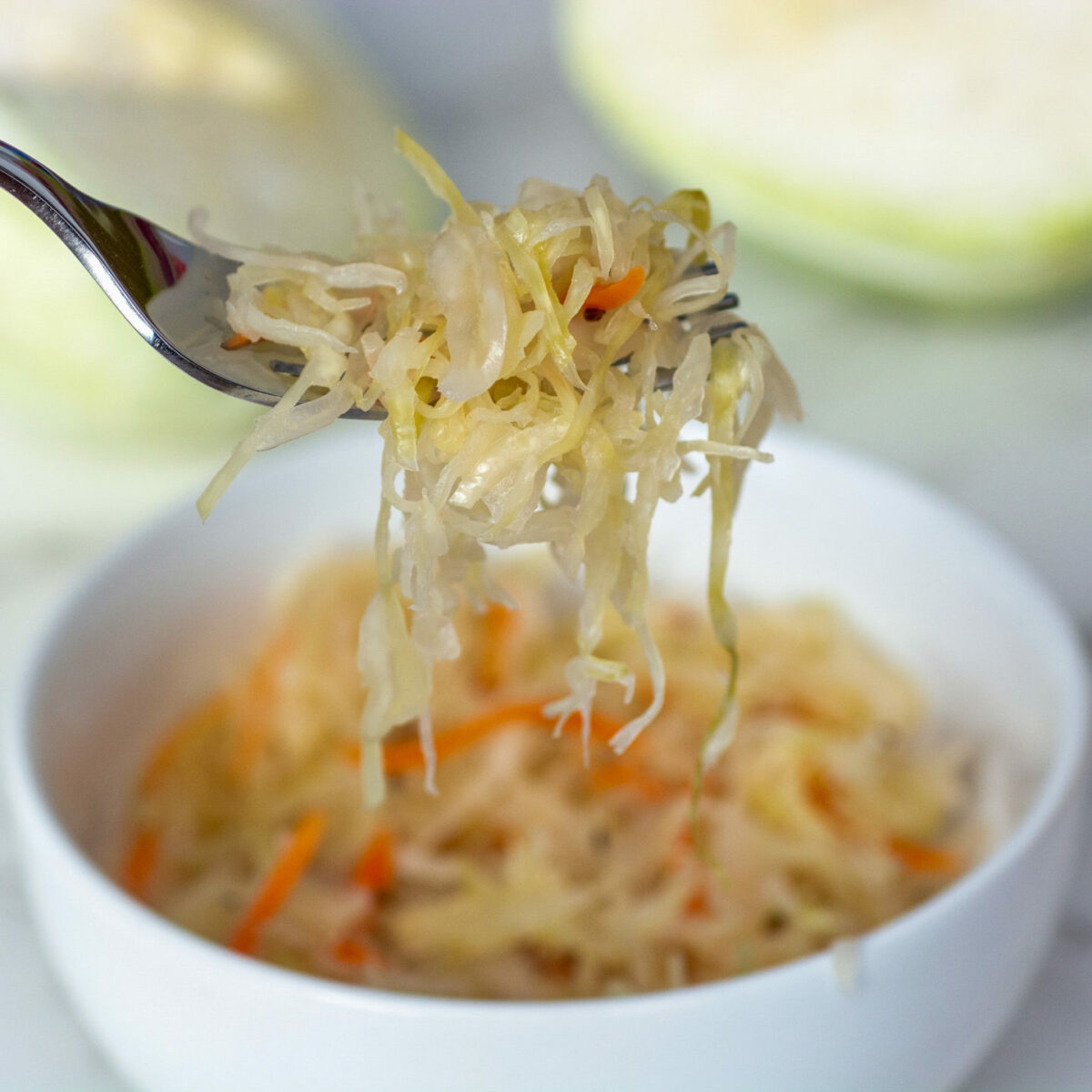 Homemade Keto Sauerkraut - Tastylicious