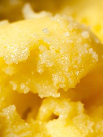 pure homemade ghee butter