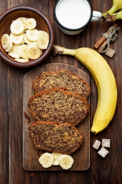 Is banana bread a good source of protein?