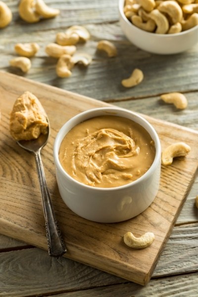 Is cashew butter low in FODMAPs?