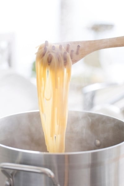 On its own, pasta isn’t a complete protein