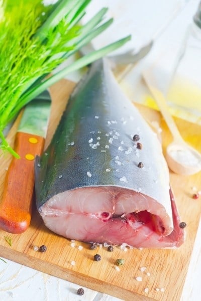 Tuna is a type of fish that’s high in iodine