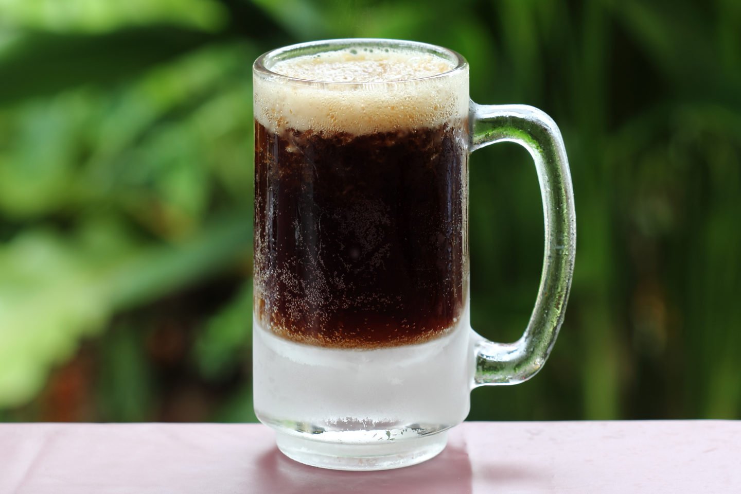 Cold Root Beer In Glass Mug