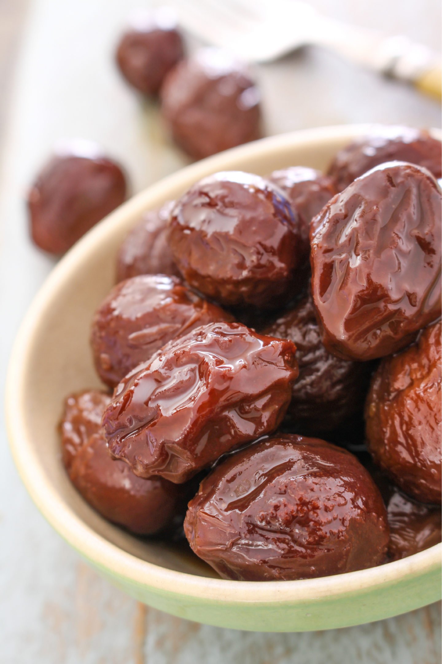 Dried Prunes In Syrup