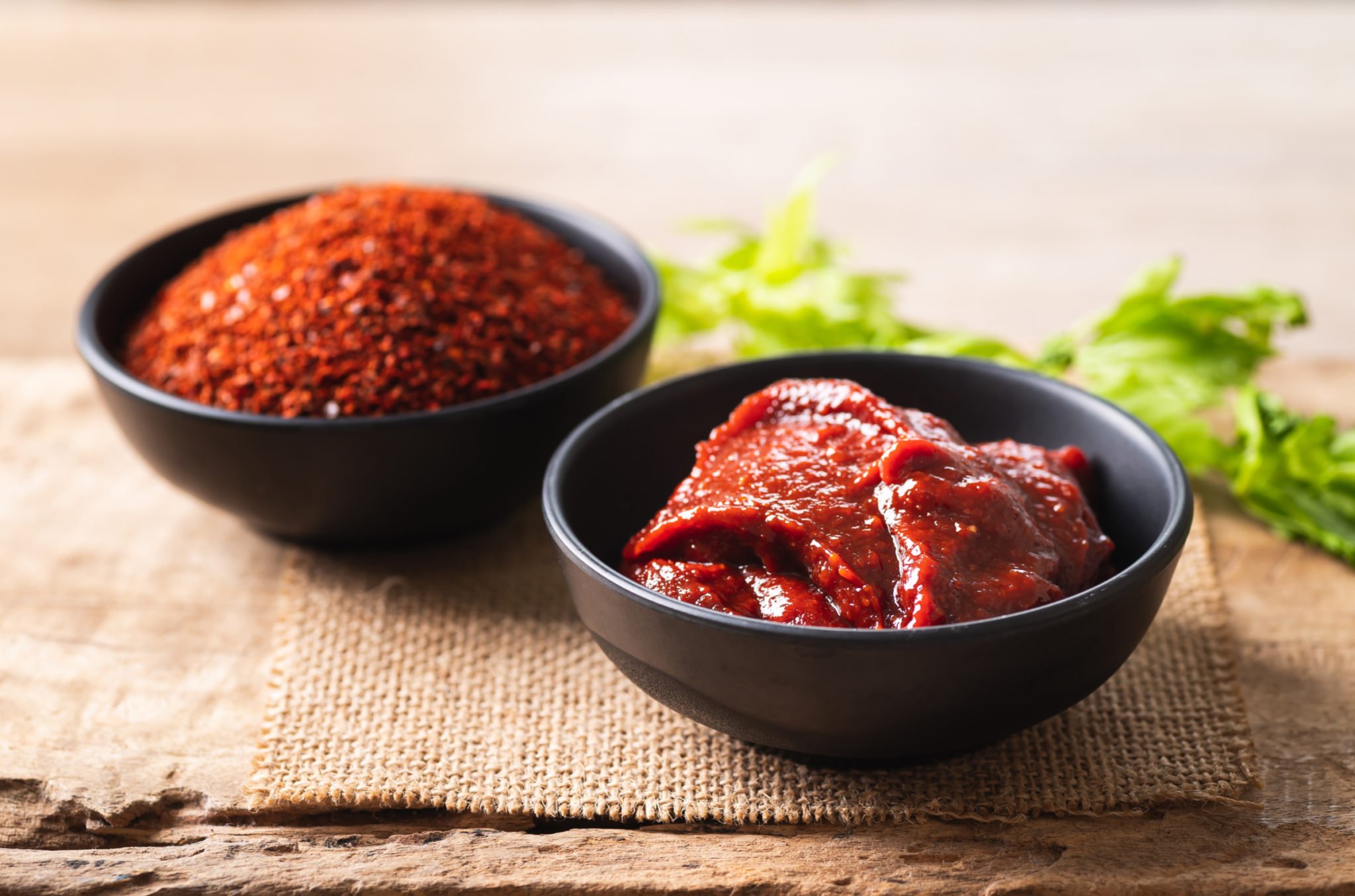 gochugaru chili powder versus gochujang chili paste