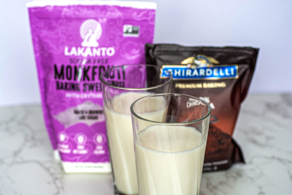 keto chocolate milk ingredients