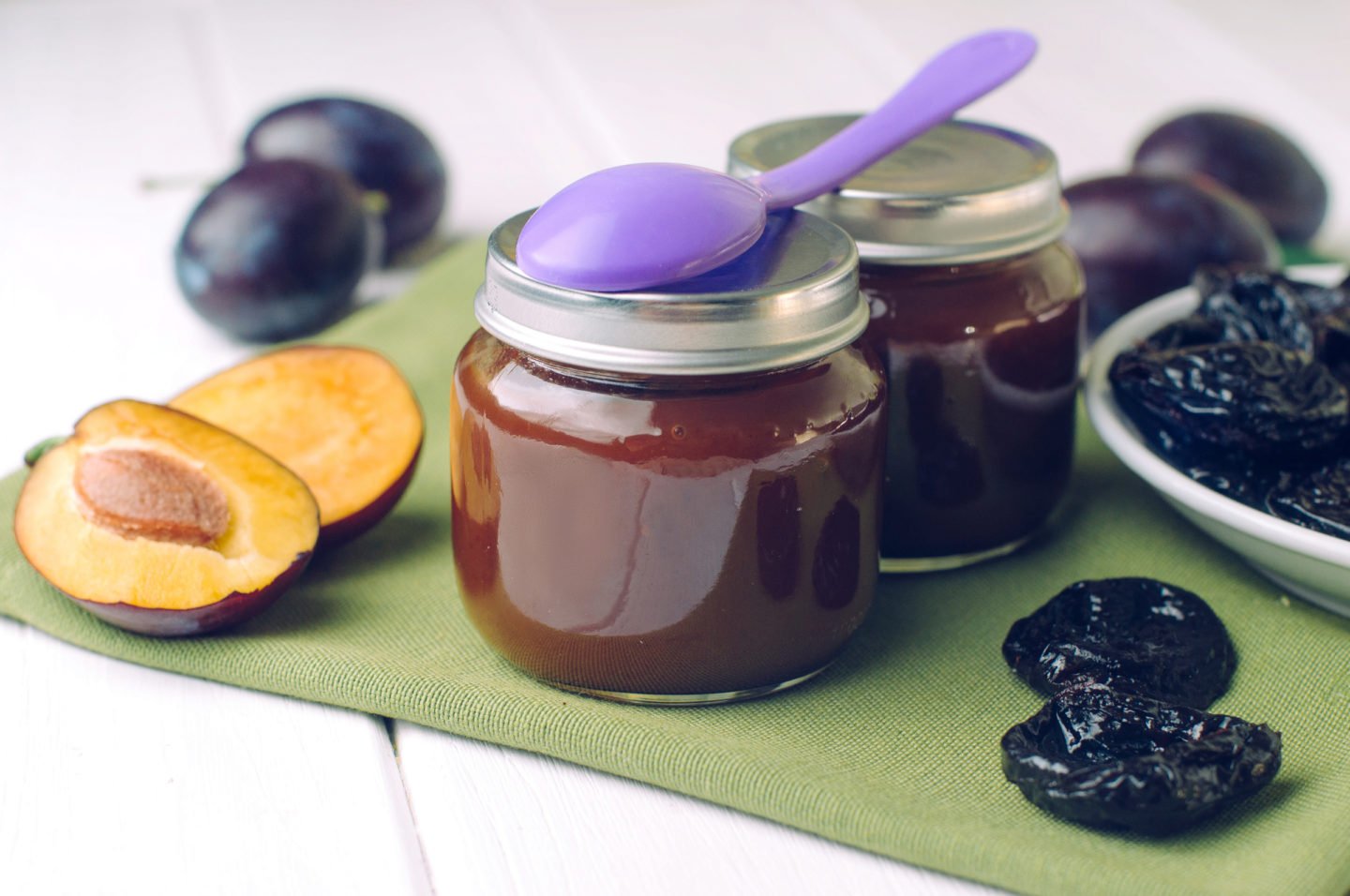 prunes puree as baby food