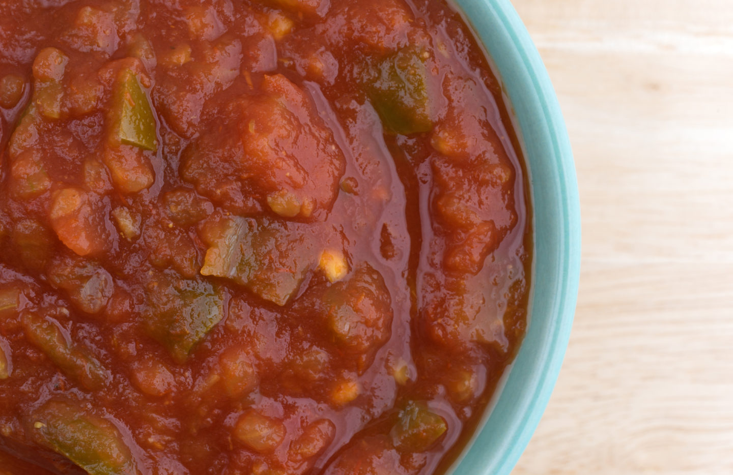 Tomato Puree With Green Chilis