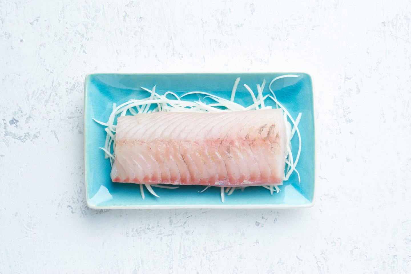 Walleye Fillet On A Plate