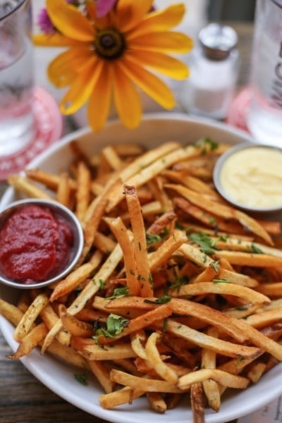 How low in FODMAPs are French fries?