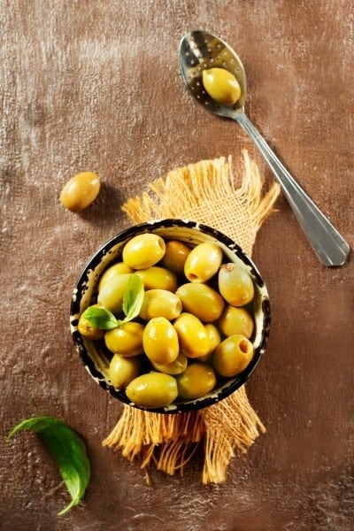 How low in FODMAPs are olives?