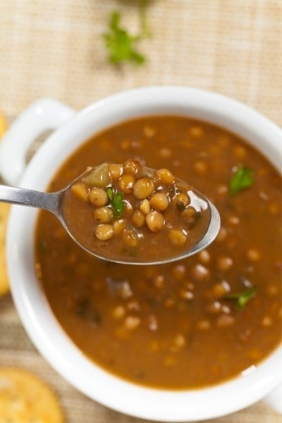 Is lentil soup low in FODMAPs?