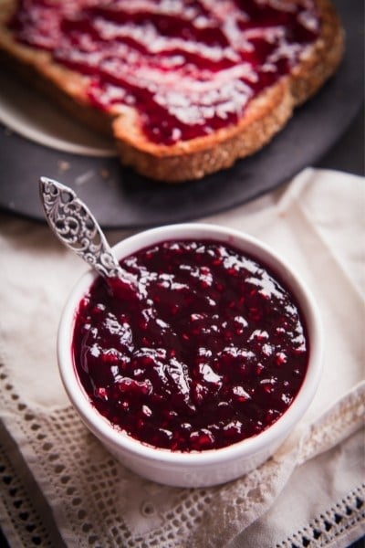 Is raspberry jam low in FODMAPs?