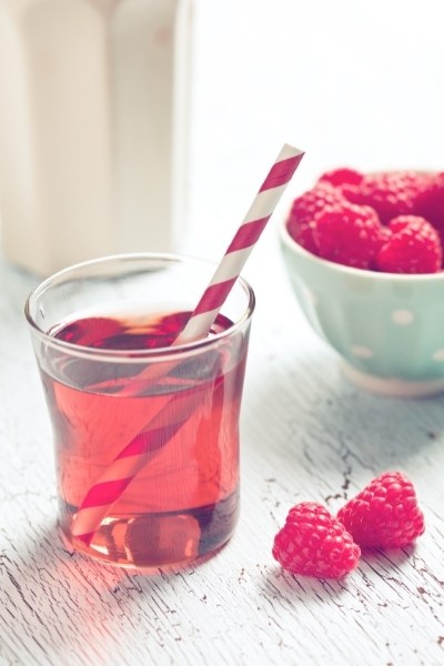 Is raspberry juice low in FODMAPs?
