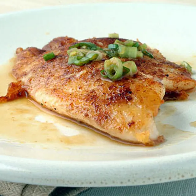 Five Spice Tilapia With Citrus Ponzu Sauce