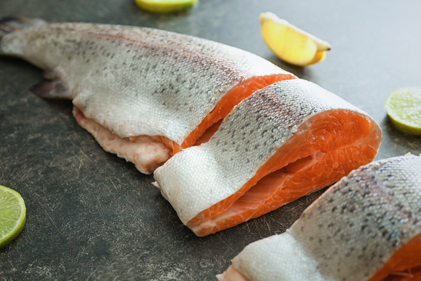 Fresh Rainbow Trout Cuts